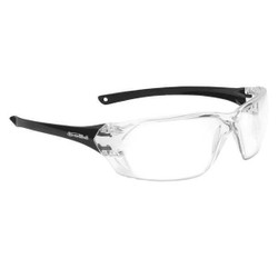 Bolle Safety SafetyGlasses,Clear,PlatinumLite,Black 40057