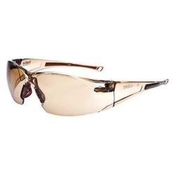 Bolle Safety SafetyGlasses,Gray,PlatinumLite,Black 40072