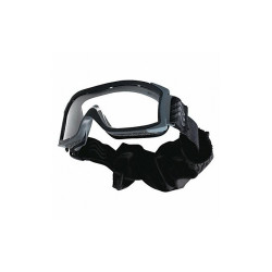 Bolle Safety Ballistic Goggles,Black,Polycarbonate  40132