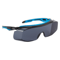 Bolle Safety SafetyGlasses,Gray,Platinum,Black/Blue TRYOTGPSF
