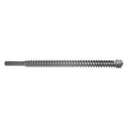 B & A Hammer Drill Bit,Round,3/8" x 4" FSD107