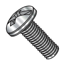 Sim Supply Machine Screws,10-24x3/8 COMBIN,PK4000 1006MCP188