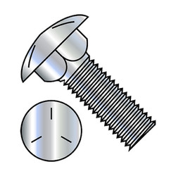 Sim Supply Bulk Carriage Bolts,5/16-18X6 BO,PK 250 3196C5