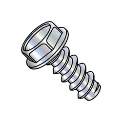 Sim Supply Self Drilling Screws,1/4-14X1 1,PK 1000 1424BW