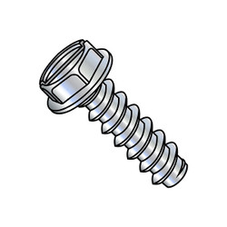 Manufacturer Varies Self Drilling Screws,8-18X2 SLO,PK 2000 0832BSW