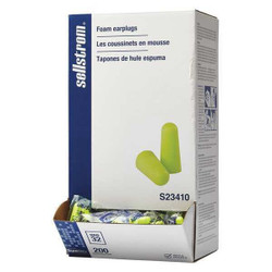 Sellstrom Disp Ear Plugs,Bullet NRR 32,PK200 S23410
