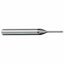 Micro 100 Sq. End Mill,Single End,Carb,0.0500" MEF-050-075