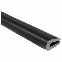 Trim-Lok Rubber Edging,15/32" H,10 ft L,3/4" W X1013-10