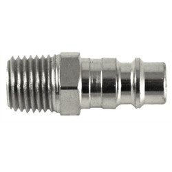 Devilbiss Hgh Flow Quick Disconnect Stem,1/4"NPT M 240015