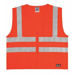 Kishigo High Visibility Vest,ANSI Class 2,L GF182NZ-L