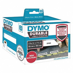 Dymo Label Tape,7-1/2" L,2-5/16" W  1933087