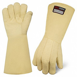 Ironclad Performance Wear Heat Resistant Glove,Beige,S/M,PR  HWTG-02-S-M