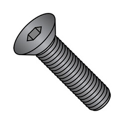 Sim Supply Socket Head Cap Screws,10-32X3/,PK1000 1112CSFLBLK