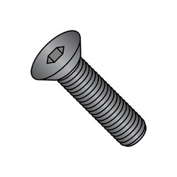 Sim Supply Socket Head Cap Screws,6-32X1/4,PK1000 0604CSFLBLK