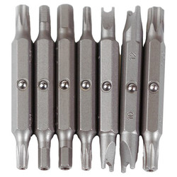 Megapro Screwdriver Bit Set,1/4" Hex Shank 6REPLACEMENT-TP