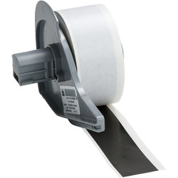 Brady Label,1 in W,Outdoor,Black M7C-1000-595-BK