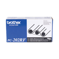 Brother PC-202RF Thermal Transfr Refill Roll,PK2 PC202RF