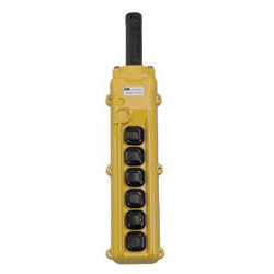 Kh Industries PendantCntrlStation,DeadEnd,6Buttn,Ylw CPH06-C2C-000A
