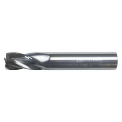 Micro 100 Sq. End Mill,Single End,Carb,5/16" GEM-312-4X