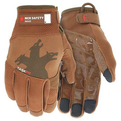 Mcr Safety Mechanics Glove,L,Full Finger,PR 962L