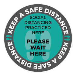 Stranco Safety Sign,17"H,17"W,Vinyl,Circle FS-17-723