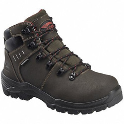 Avenger Safety Footwear 6-Inch Work Boot,W,11 1/2,Brown,PR  7402