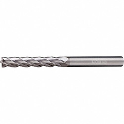 Micro 100 Sq. End Mill,Single End,Carb,3.00mm AELM-030-4