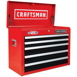 Craftsman Storage,26",2000 Series,5-Drawer Tool C CMST98214RB