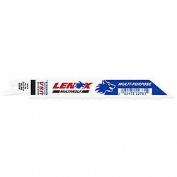Lenox Reciprocating Saw Blades,6" L,Steel,PK50 22761OSB610R