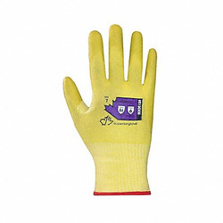 Emerald Cx Work Gloves,Nitrile,XS,Yellow/Yellow,PR S13CXSI-6
