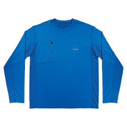Ergodyne Sun Shirt,Blue,3XL 6689