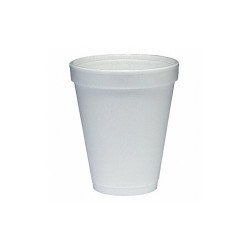Dart Disposable Hot Cup,10 oz,WH,Foam,PK1000 10J10
