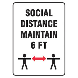 Condor Safety Sign, 14x10 56JU52