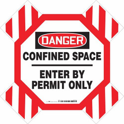 Condor Confined Space Entry Barrier,42x42in,PC 487D79