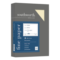 Southworth Paper,32No,Ivory,PK250 JD18IC