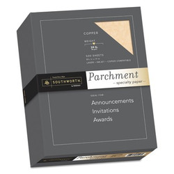 Southworth Paper,Parchment,24No,Copper,PK500 894C