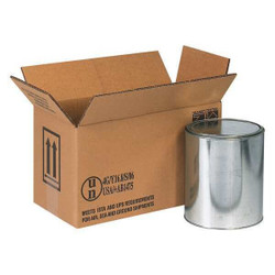 Partners Brand Haz Mat Box,14 1/8x6 7/8x7 7/8",PK20 HAZCO2G