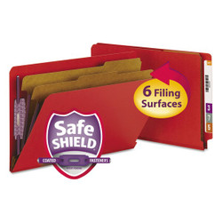 Smead Folder,End Tab,Blue,PK10 29783