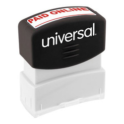 Universal Message Stamp,Paid Online,Red 10156