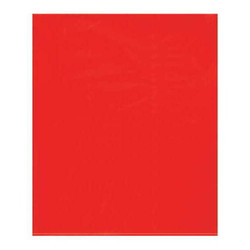 Partners Brand Flat Poly Bag,15x18",2 mil,Red,PK1000 PB572R