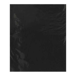 Partners Brand Flat Poly Bag,15x18",2 mil,Black,PK1000 PB572BK