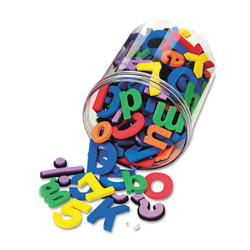 Chenille Kraft Foam Letters,Alph,Mgntc,Assorted,PK105 4357