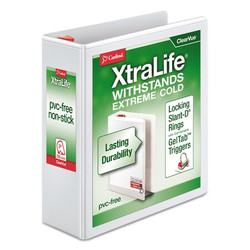 Cardinal Binder,XtraLife,Slant Ring,3",White 26330