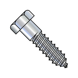 Sim Supply Hex Head Lag Screws,1/4x1 1/4 H,PK1000 1420L