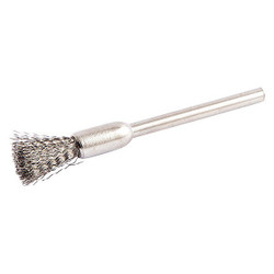 Sim Supply End Brush,Shank 1/8",Wire 0.005" dia. 66252838722