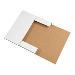 Partners Brand Easy-Fold Mailer,12.5x12.5x1",White,PK50 M12121