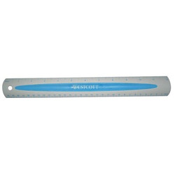 Westcott Ruler,Plastic,12 In 14375-100