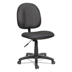 Alera Essentia Swivel Task Chair,Acrylic,Black ALEVT48FA10B