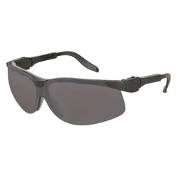 Mcr Safety Safety Glass,Gray Lens,Half-Frame KD512