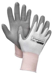Honeywell Cut Resistant Gloves,S,Grey/White,PR PF542-S